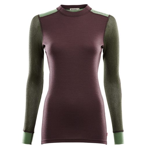 102730-248 Aclima WoolNet Hybrid ženska majica dugih rukava Crew Neck front