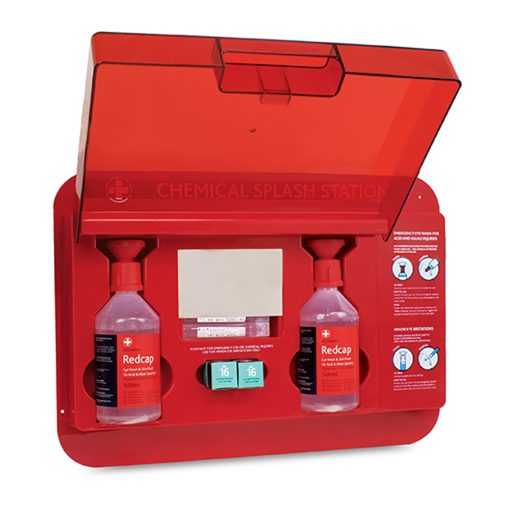 Redcap Chemical stanica za ispiranje očiju otvorena 2