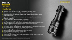 Nitecore TM9K TAC ručna svjetiljka