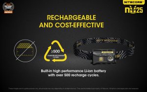 Nitecore NU25 naglavna svjetiljka Unimex