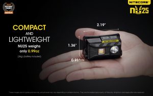 Nitecore NU25 naglavna svjetiljka Unimex