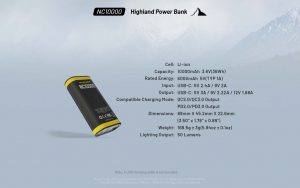 Nitecore NC10000 prijenosna baterija