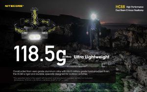 Nitecore HC68 naglavna svjetiljka