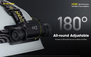 Nitecore HC68 naglavna svjetiljka