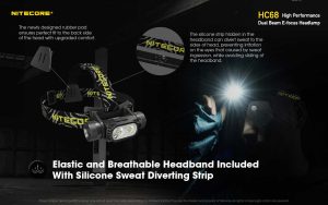 Nitecore HC68 naglavna svjetiljka