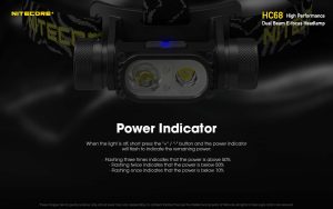 Nitecore HC68 naglavna svjetiljka