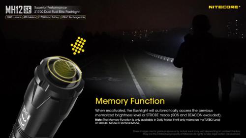 Nitecore MH12SE ručna svjetiljka Unimex