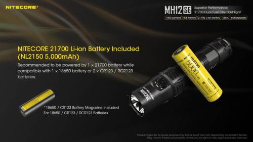 Nitecore MH12SE ručna svjetiljka Unimex