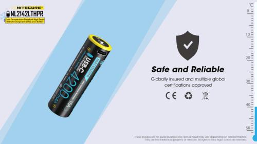 Nitecore NL2142LTHPR punjiva baterija Unimex