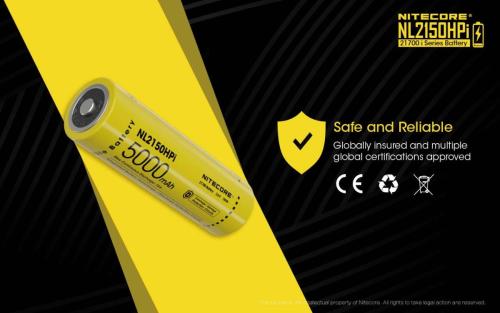 Nitecore NL2150HPi punjiva baterija Unimex