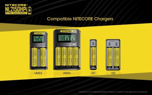 Nitecore NL2150HPi punjiva baterija Unimex