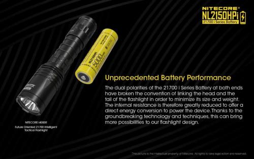 Nitecore NL2150HPi punjiva baterija Unimex