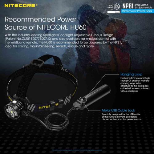 Nitecore NPB1 prijenosna baterija Unimex