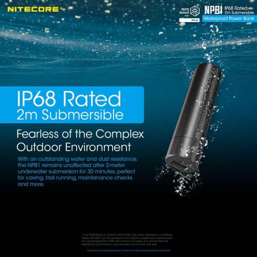 Nitecore NPB1 prijenosna baterija Unimex