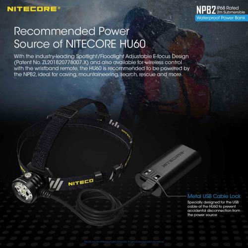 Nitecore NPB2 prijenosna baterija Unimex