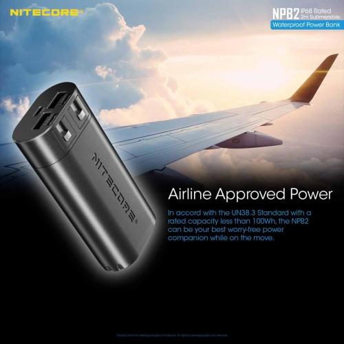 Nitecore NPB2 prijenosna baterija Unimex