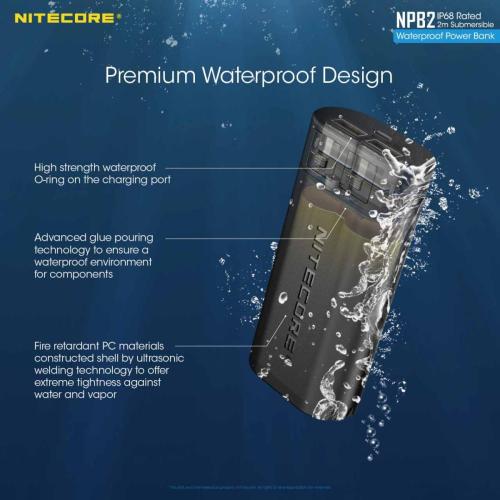 Nitecore NPB2 prijenosna baterija Unimex