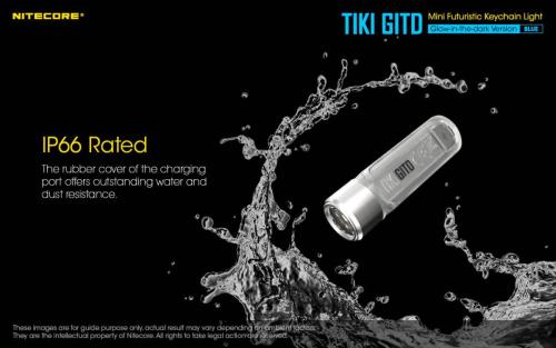 Nitecore TIKI GITD BLUE privjesak svjetiljka Unimex