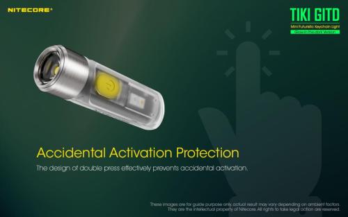 Nitecore TIKI GITD GREEN privjesak svjetiljka Unimex-Outdoor