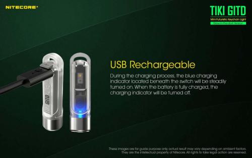 Nitecore TIKI GITD GREEN privjesak svjetiljka Unimex-Outdoor