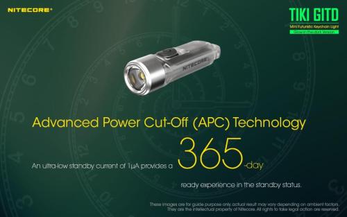Nitecore TIKI GITD GREEN privjesak svjetiljka Unimex-Outdoor