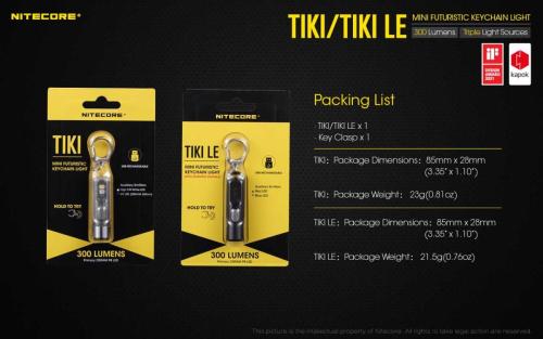 Nitecore TIKI privjesak svjetiljka Unimex