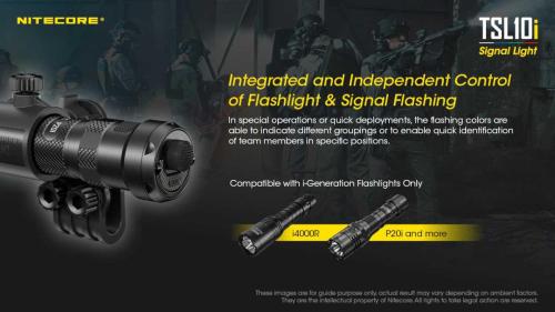 Nitecore TSL10i tail cap dodatak signalno svjetlo Unimex