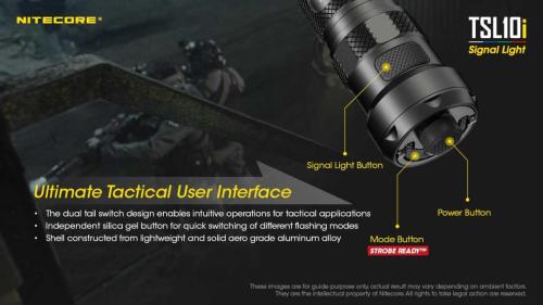 Nitecore TSL10i tail cap dodatak signalno svjetlo Unimex